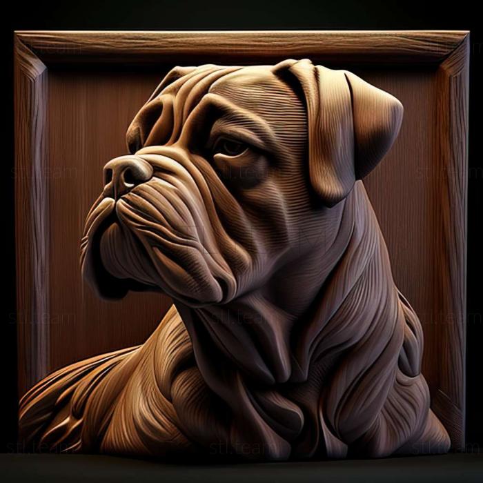 3D model Podenko canario dog (STL)